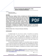 Revista Facima Ano 1 Importancia Marketing Empresarial PDF