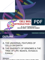 Cell Biology I:: Introduction To The Cell