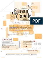 Roman Candle Middleton Candle