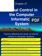 Chapter 21 Internal Control in The Computer Information System