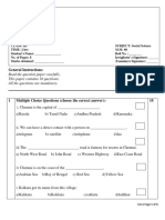 CBSE Class 3 Social Science Sample Paper Set C