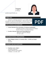 Geraldine Vergara Resume