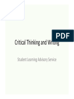 Criticalthinkingandwriting171015alg PDF