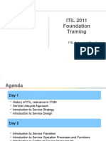 ITIL 2011 Foundation Training: ITIL School of Excellence