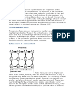 Chemistry Properties of Water