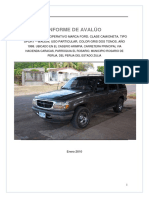 Avaluo de Camioneta PDF