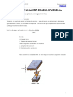 Calculo Lamina Agua Aplicada PDF