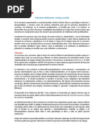 Abstinencia, Craving, Tolerancia y Recaída