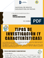 Unidad 1 Tipos de Investigacion