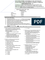 Soal Biologi Xii Sem 1