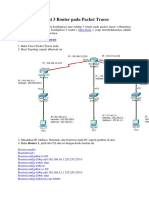 Praktek-Cara Konfigurasi 3 Router Pada Packet Tracer