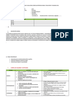 Programacion Curricular 2016 I.E. Made