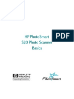 HP Photosmart S20 Photo Scanner Basics