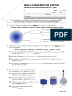 1.º Teste 8 Ano 2017-2018