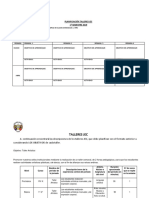 Formato Planificacion y Objetivos de Talleres