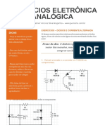 Exercícios Eletrônica Analógica III