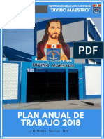 Plan Anual de Trabajo 2019 Divino Maestro Actualizado