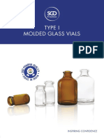 SGD-Pharma Type-I, Molded Glass Vials (Made-In-India)