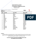 Room Assignments - Elementary (Pagadian) PDF