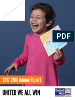 United Way of The Coastal Bend Annual Report, 2017-2018