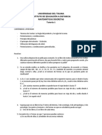 Tutoría 1 Matemáticas Discretas 2018