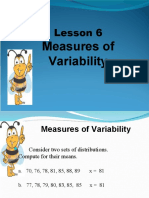 Measures of Variability