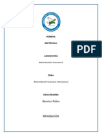 Administracion Financiera 2 Tarea 1