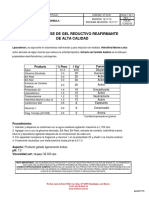 1c002 03 Fórmula Base de Gel Reductivo Reafirmante de Alta Calidad