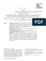 Prognostic Factors in Patients With Spinal Metastasis: A Systematic Review and Meta-Analysis