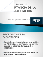 Sesion 10 Conceptos Básicos de Capacitación Definición, Contenido, Objetivos, Herramientas Básicas