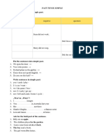 Past Tense Vs Present Perfect