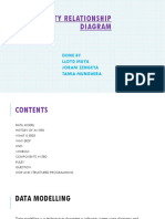 Entity Relationship Diagram: Done by Lloyd Muya Joram Zengeya Tamia Mungwira