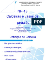 NR-13 Caldeiras e Vasos de Pressão