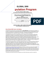 Global 2000 Population Program