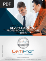 Estudiante DevOps Essentials Professional Certificate DEPC V092018A PDF