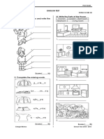 English Test Vocabulary I. Look at The Pictures and Write The Clothes On The Lines. III. Write The Parts of The House