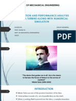 Fabrication and Performance Analysis of Tesla Turbine 