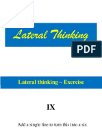 Lateral Thinking - MAS