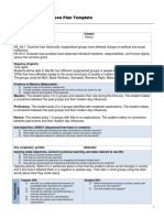 Direct Instruction Lesson Plan Template: History