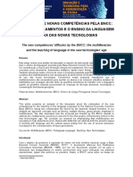 A Difusão de Novas Competências Pela BNCC Os Multiletramentos e o Ensino Da Linguagem Na Era Das Novas Tecnologias