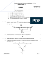 Control System - I: B.E. (Electrical Engineering (Electronics & Power) ) Sixth Semester (C.B.S.)