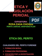 Legislación Pericial