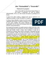 Castoriadis - Reflexiones Sobre Desarrollo y Racionalidad