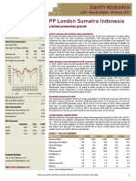 PP London Sumatra Indonesia: Equity Research