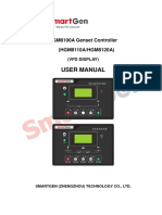 User Manual: HGM8100A Genset Controller (HGM8110A/HGM8120A)