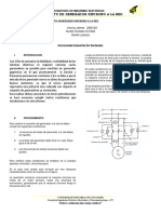 Acoplamiento Generadores Sincronos