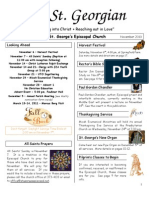 The St. Georgian: "Growing Into Christ + Reaching Out in Love"