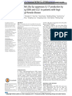 Microrna-20A-5P Suppresses Il-17 Production by Targeting Osm and Ccl1 in Patients With Vogt-Koyanagi-Harada Disease