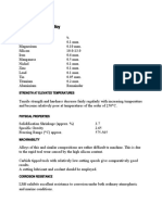 LM6 Aluminium Casting Alloy: Chemical Composition