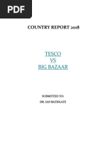 Tesco VS Big Bazaar: Country Report 2018